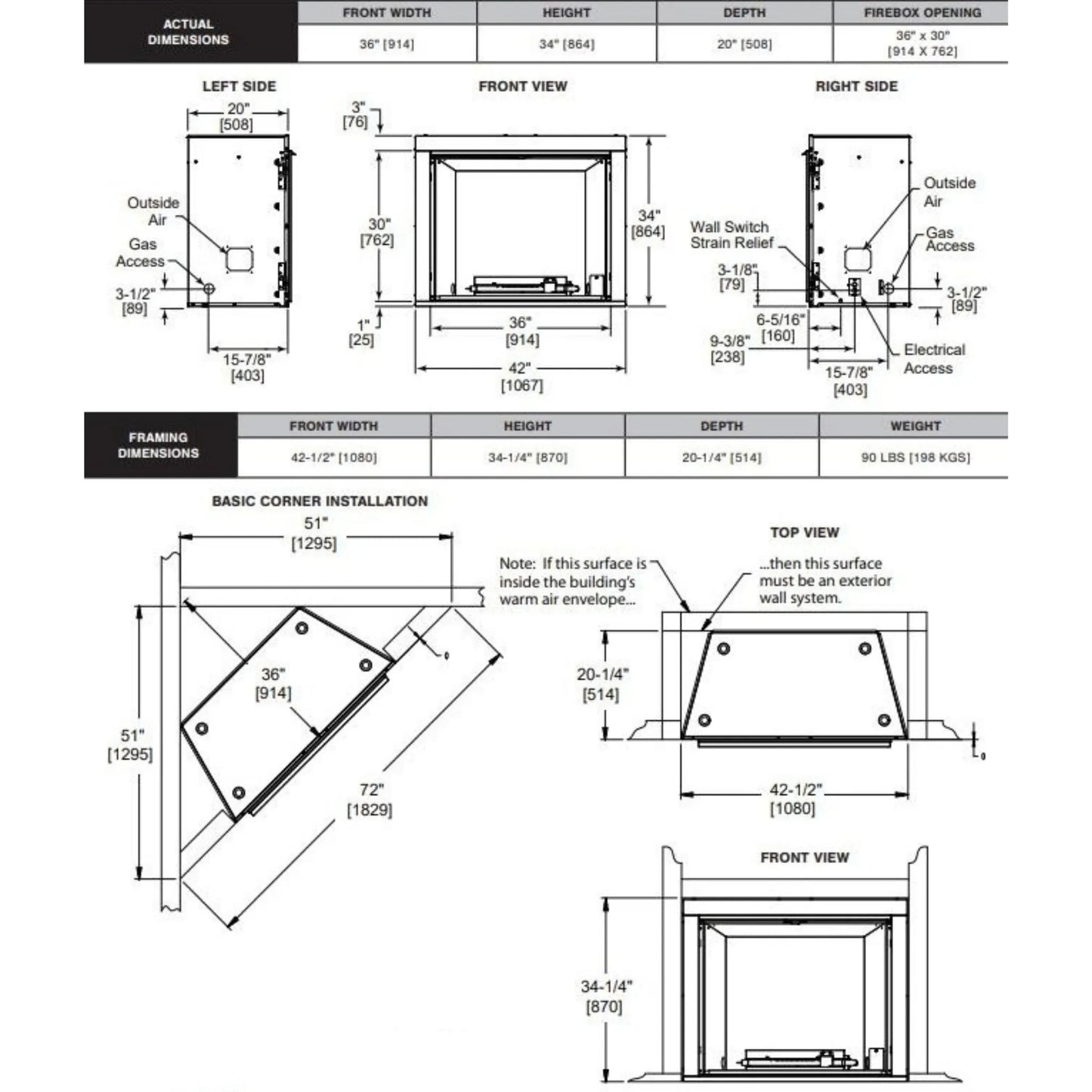Courtyard outdoor gas fireplace