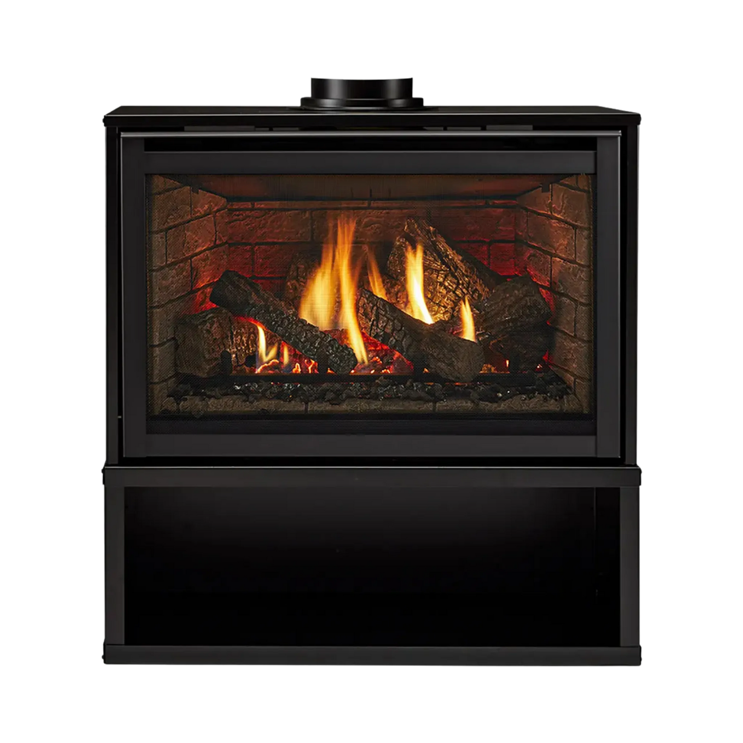 Trilliant freestanding gas fireplace