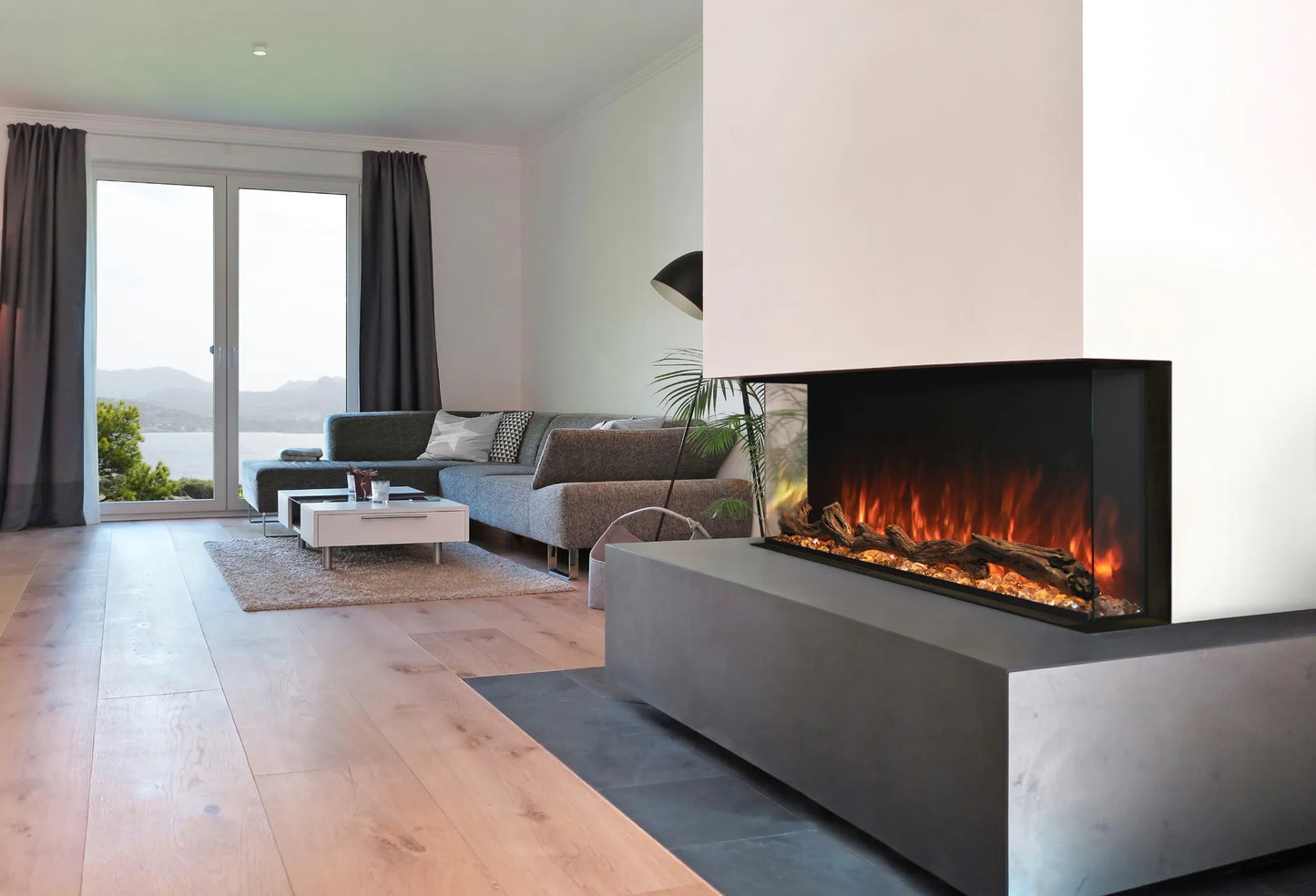 Landscape pro electric fireplace