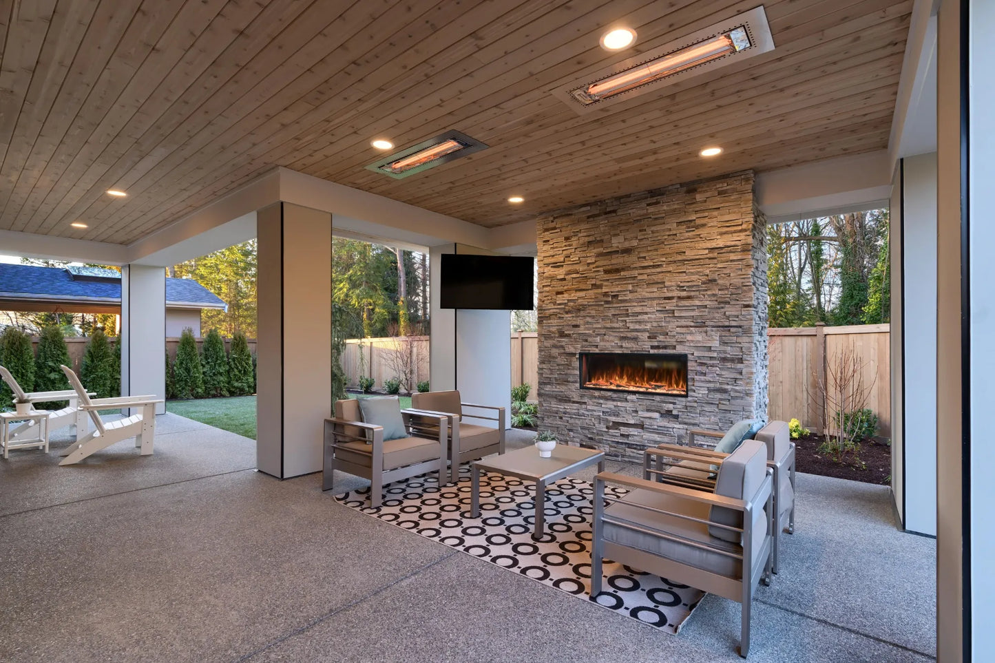 Landscape pro electric fireplace