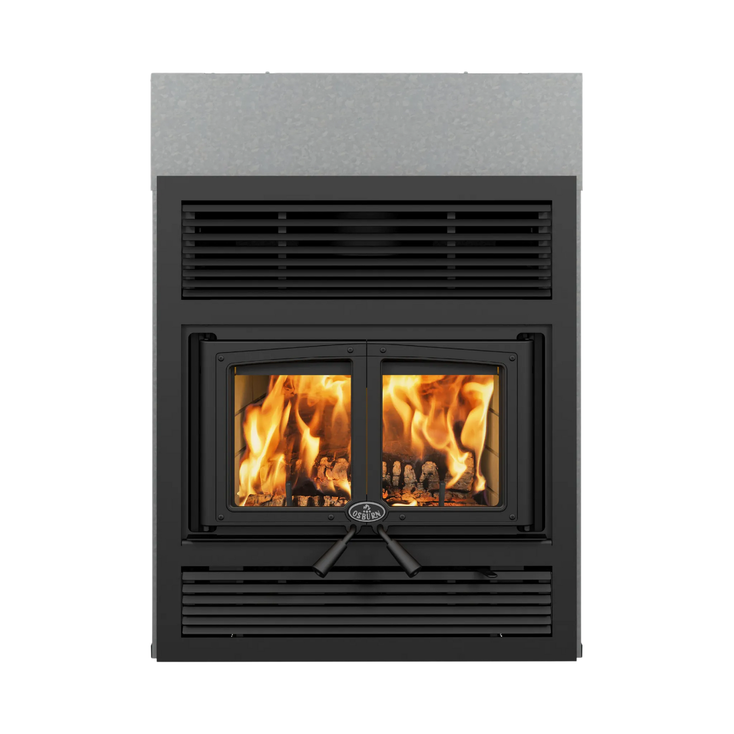 Everest III wood fireplace