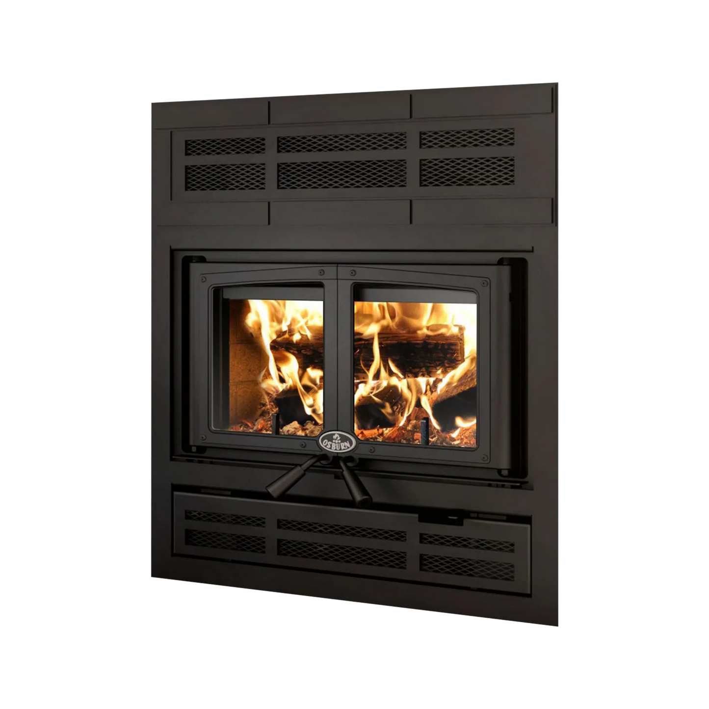 Everest III wood fireplace