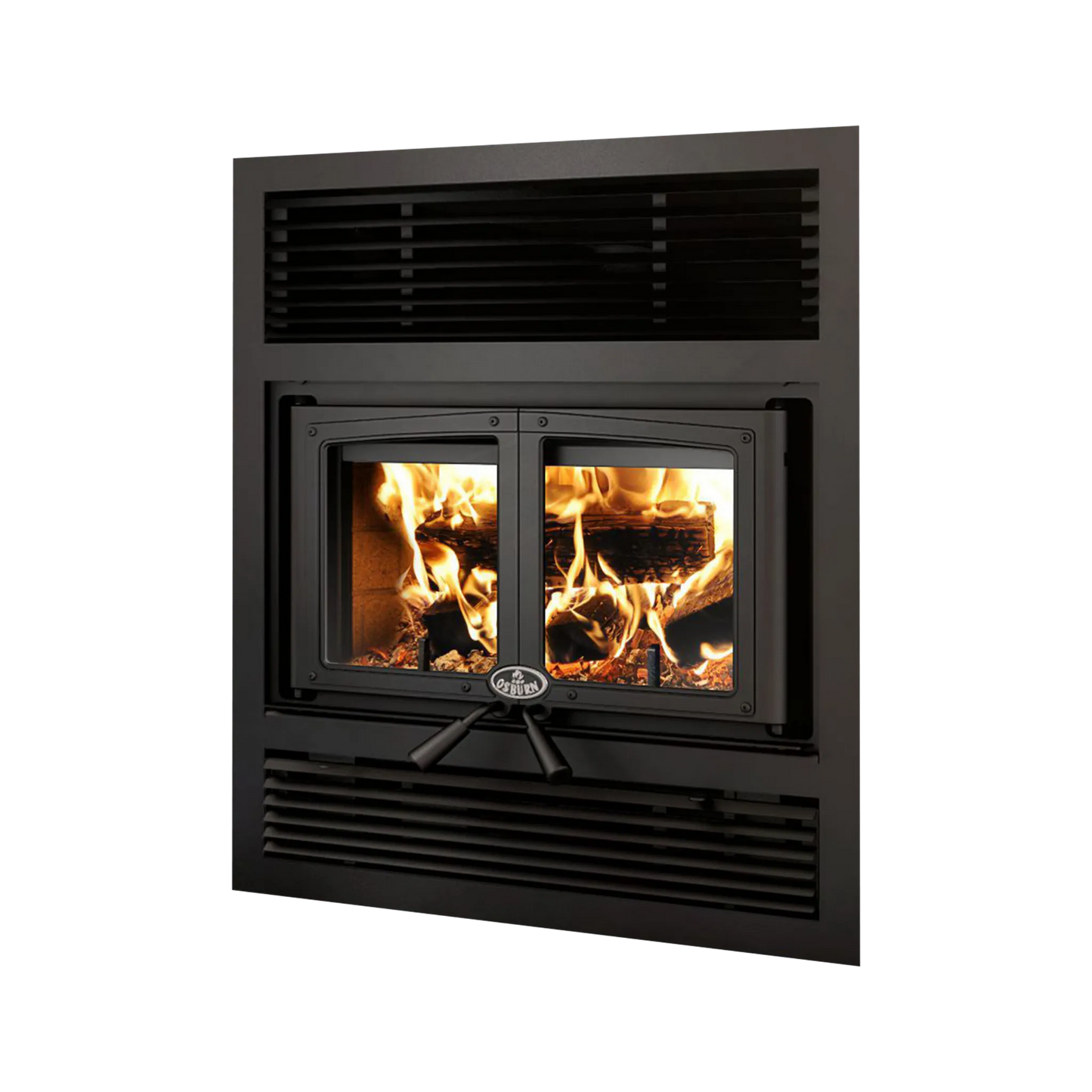 Everest III wood fireplace