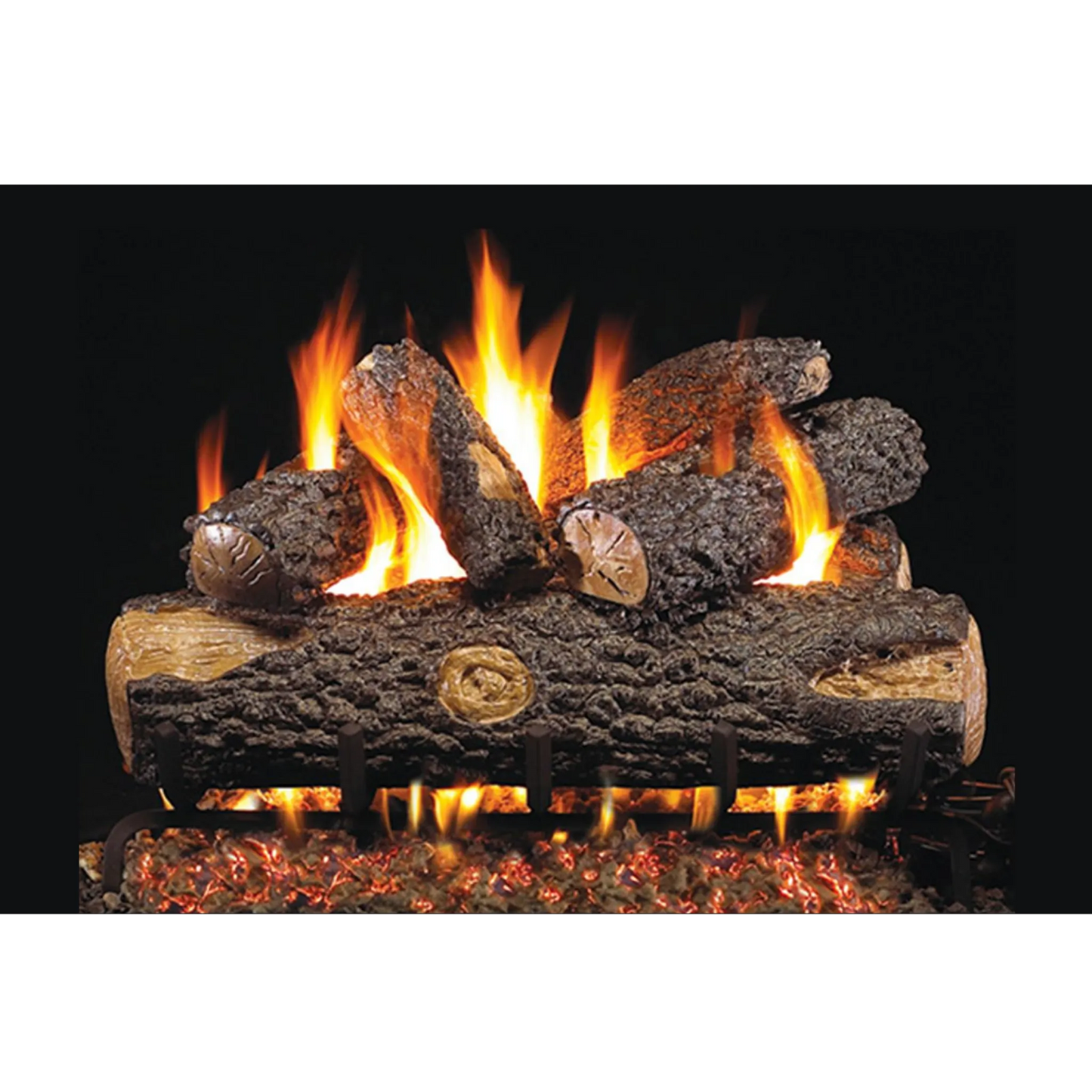Woodland oak ANSI vented gas log set