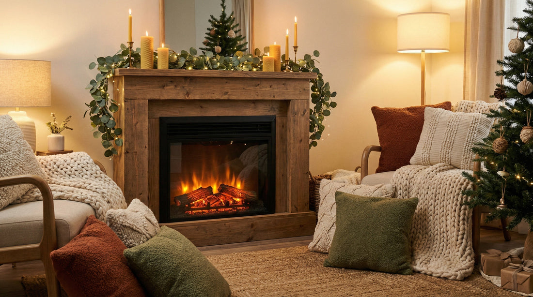 The Fake Fireplace Glow-Up: How to Make a Faux Fire Look Real And Cosy