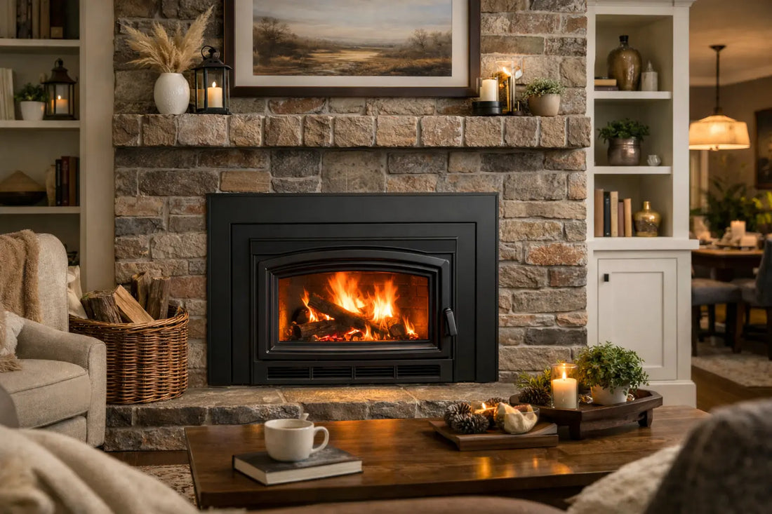 What Is a Wood Insert? Turn Your Fireplace Into a Heater