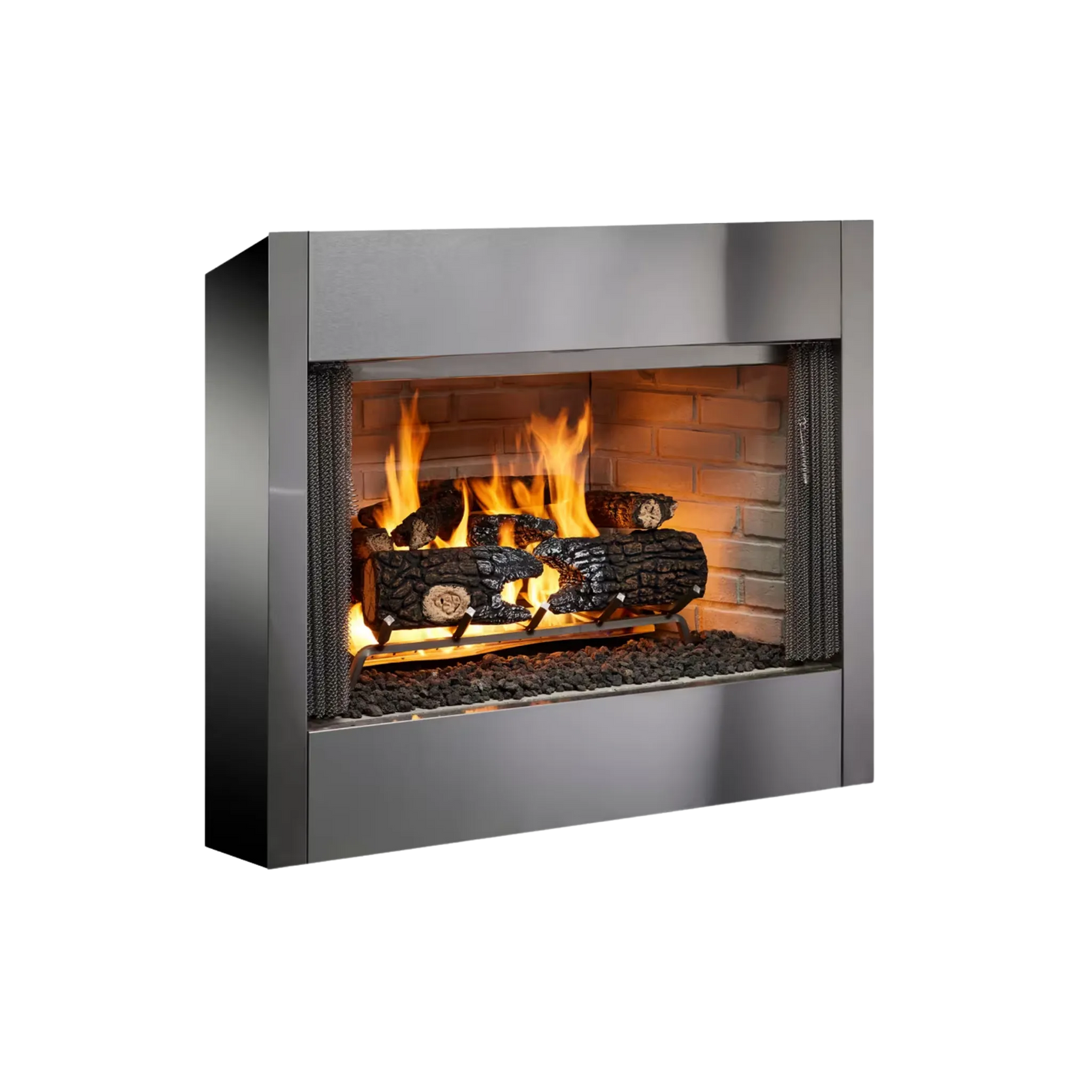 Majestic Villawood Wood Burning Fireplace