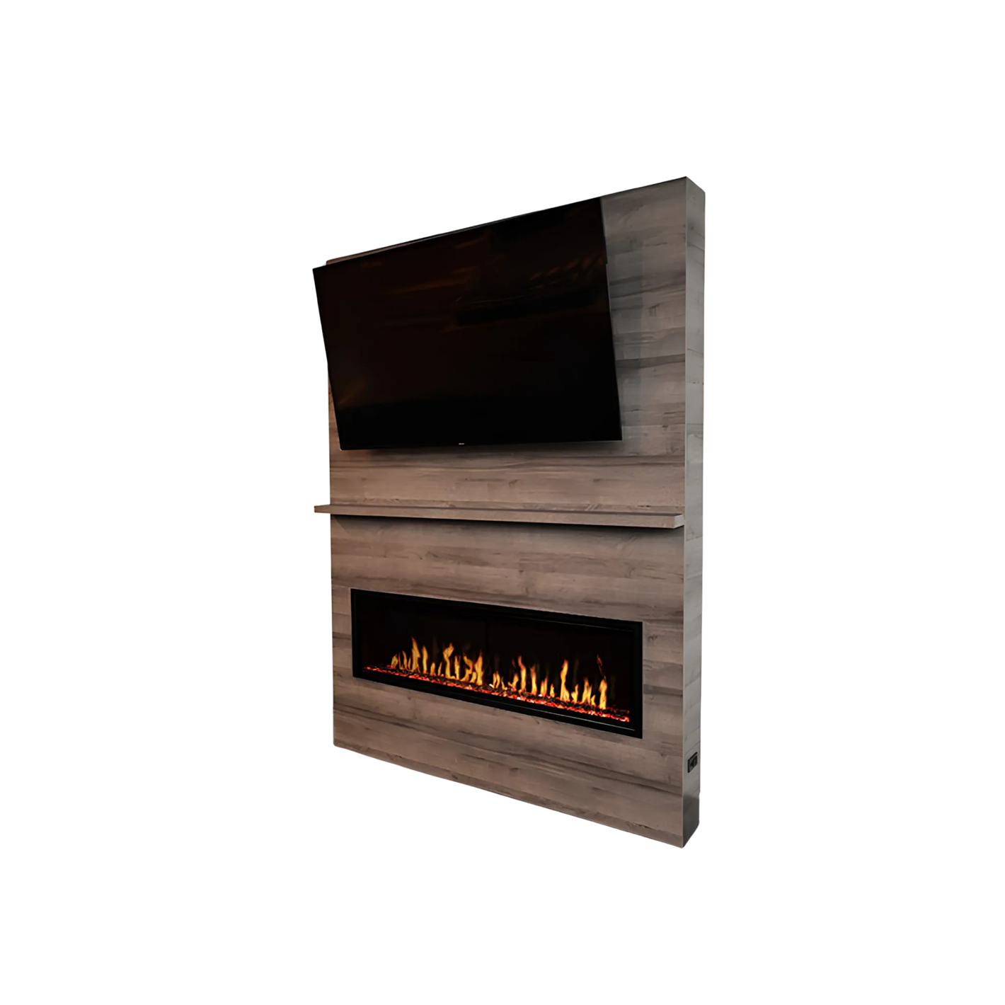 Modern Flames Allwood Media Wall System for Spectrum Slimline 60