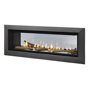 Majestic Echelon II See-Through Gas Fireplace