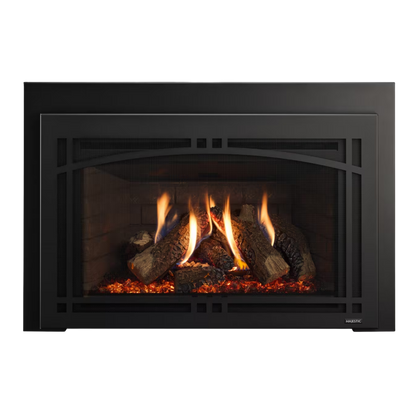 Majestic Ruby Platinum Direct Vent Gas Fireplace Insert