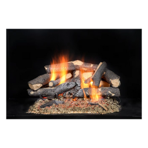Majestic See-Through Vented Gas Log Set