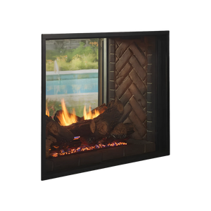 Majestic Fortress See-Through Gas Fireplace