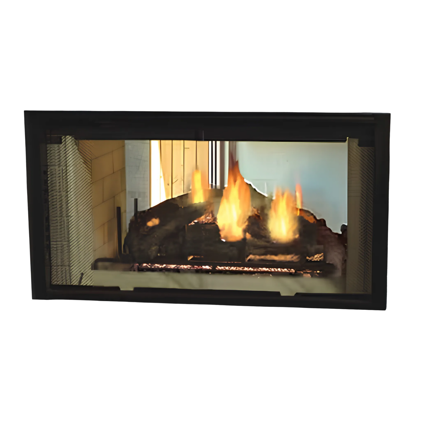 Majestic Designer Series See-Through Wood Burning Fireplace