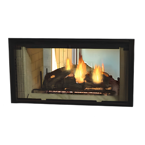 Majestic Designer Series See-Through Wood Burning Fireplace
