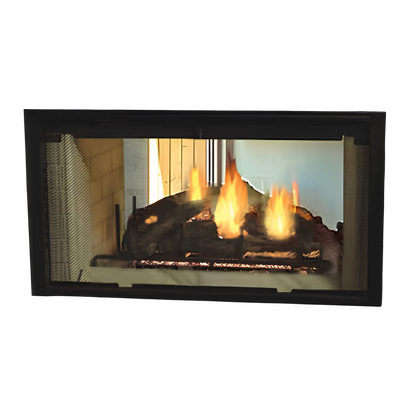Majestic Designer Series See-Through Wood Burning Fireplace