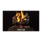Majestic 3-Tier Stadium Vented Gas Log Set