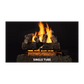 Majestic Single Tube Vented Gas Log Set