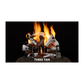 Majestic Outdoor 3-Tier Stadium Vented Gas Log Set