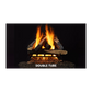 Majestic Double Tube Vented Gas Log Set
