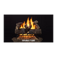 Majestic Double Tube Vented Gas Log Set