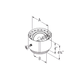DuraVent 6" DVL Adapter Section-no damper