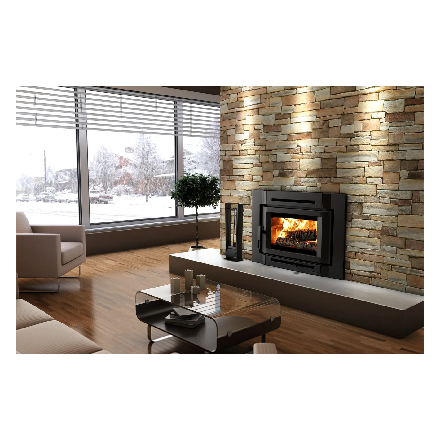 Enerzone Destination 2.3 Wood Insert