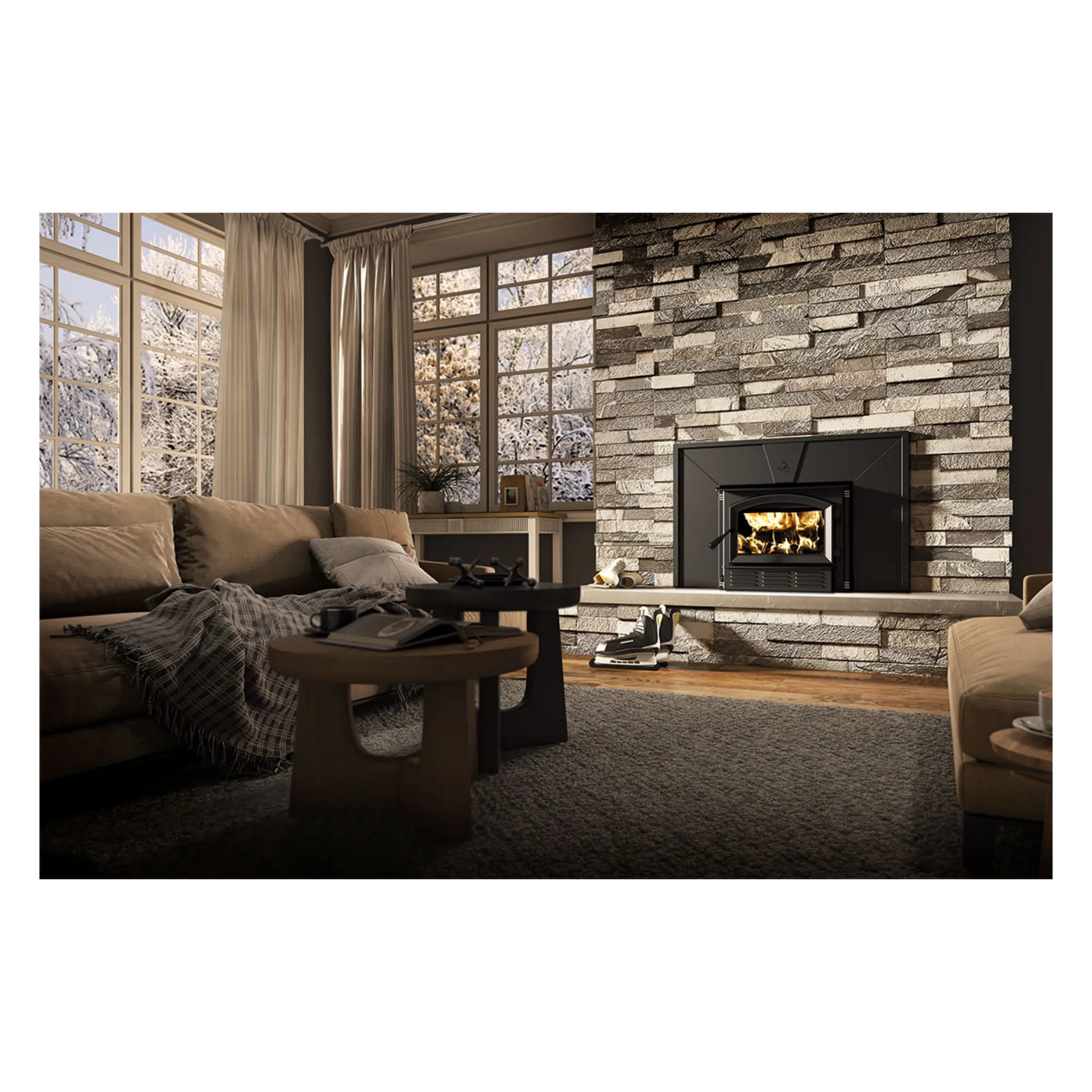Enerzone Solution 1.7-i Wood Insert
