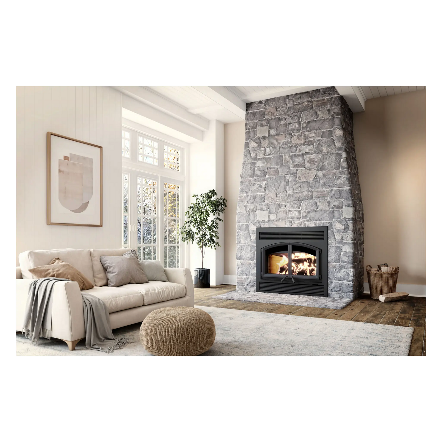Enerzone Solution 4.5 Wood Fireplace