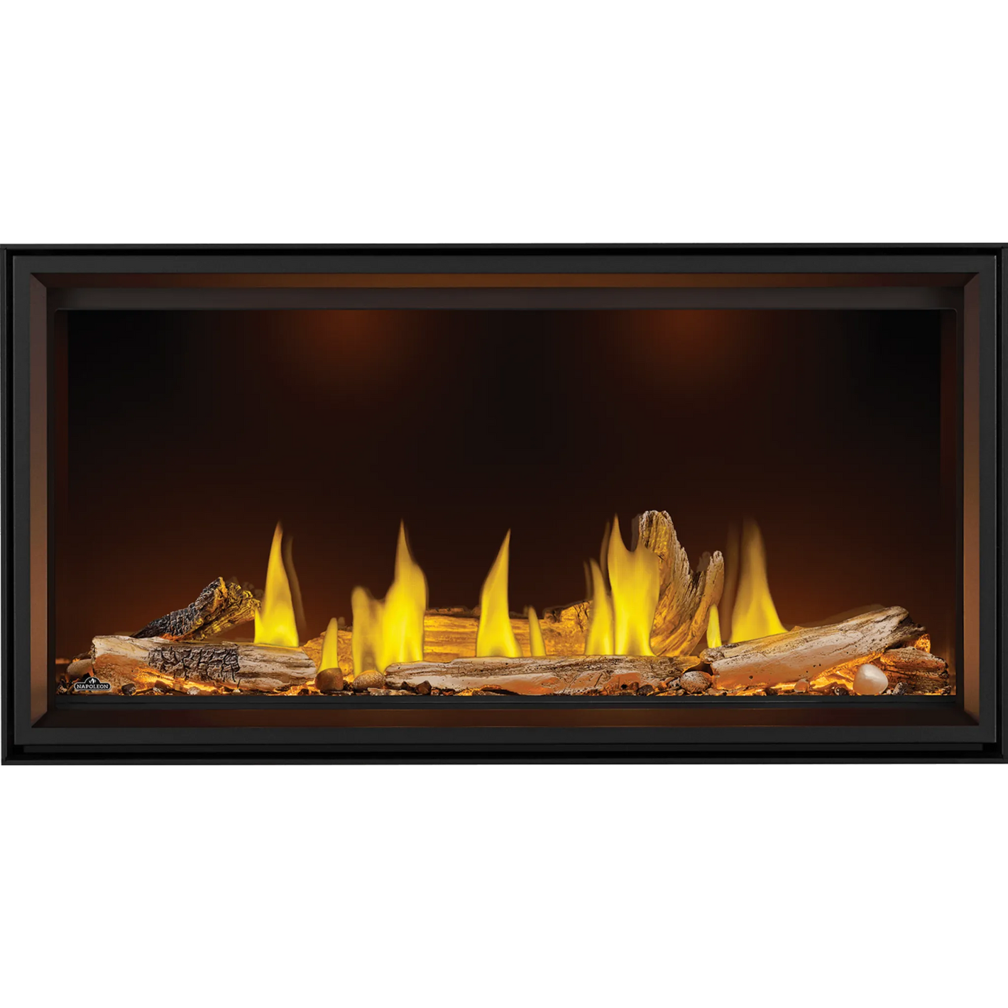 Napoleon Tall Linear Vector Direct Vent Gas Fireplace