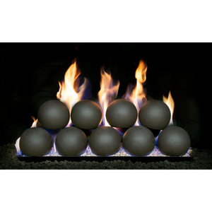 Real Fyre 5-Inch Epic Black Vented Fyre Spheres