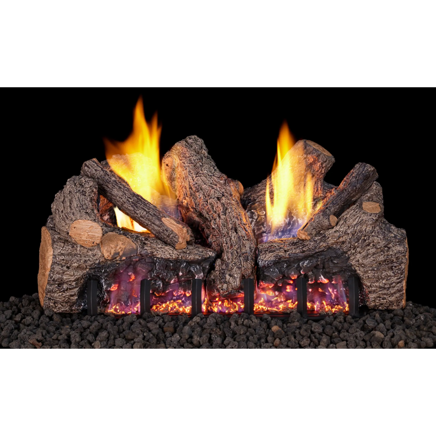 Real Fyre Foothill Oak Outdoor Vent-Free Gas Logs