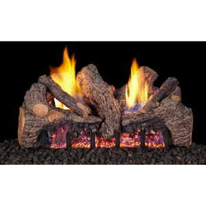 Real Fyre Foothill Oak Outdoor Vent-Free Gas Logs