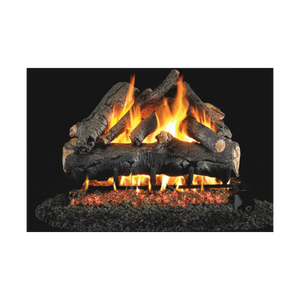 Real Fyre American Oak See-Through Gas Logs