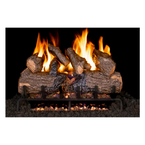 Real Fyre Charred Oak 3-Tiered Gas Logs