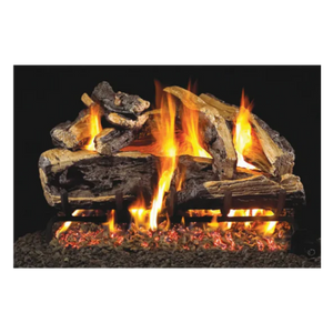 Real Fyre Charred Rugged Split Oak Gas Logs