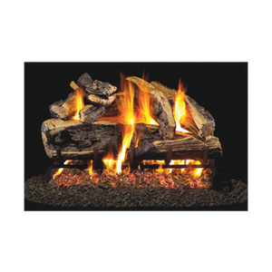 Real Fyre Charred Rugged Split Oak Gas Logs