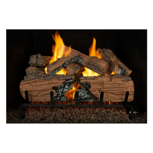 Real Fyre Charred Split Gas Logs