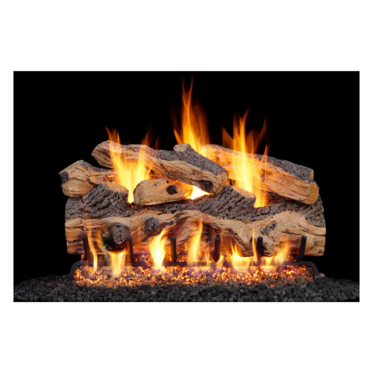 Real Fyre Gnarled Split Oak Gas Logs