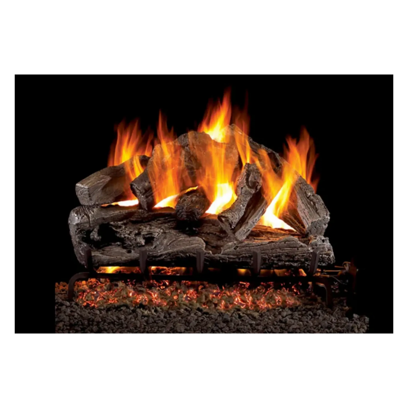 Real Fyre Rugged Oak Vented Gas Logs