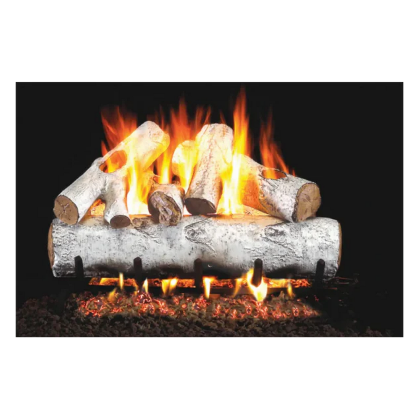 Real Fyre White Birch Gas Logs