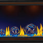 Napoleon Tall Linear Vector Direct Vent Gas Fireplace