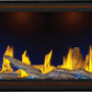Napoleon Tall Linear Vector Direct Vent Gas Fireplace