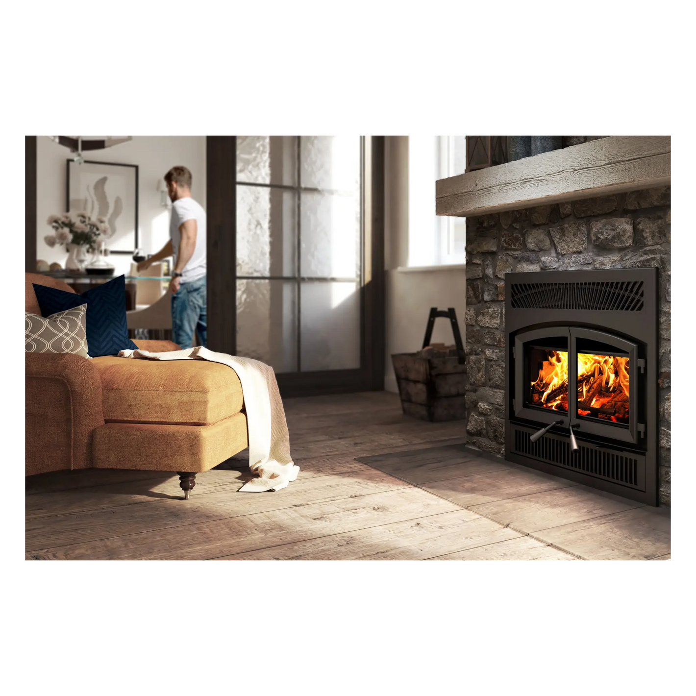 Enerzone Solution 2.5 II Wood Fireplace