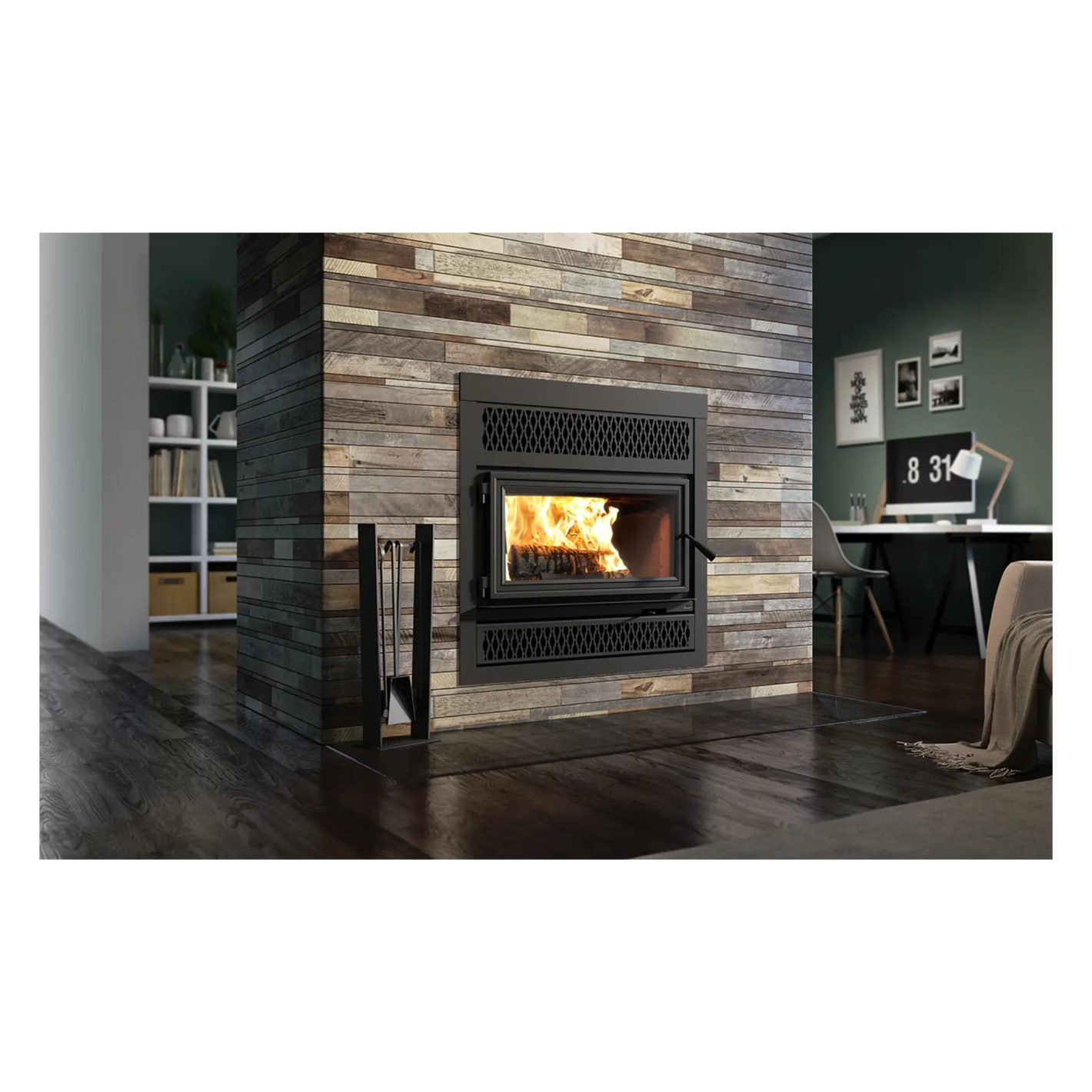 Valcourt Lafayette IIS Wood Fireplace