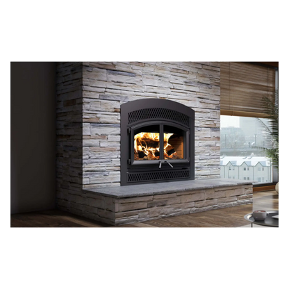 Valcourt Waterloo Arched Faceplate Wood Fireplace