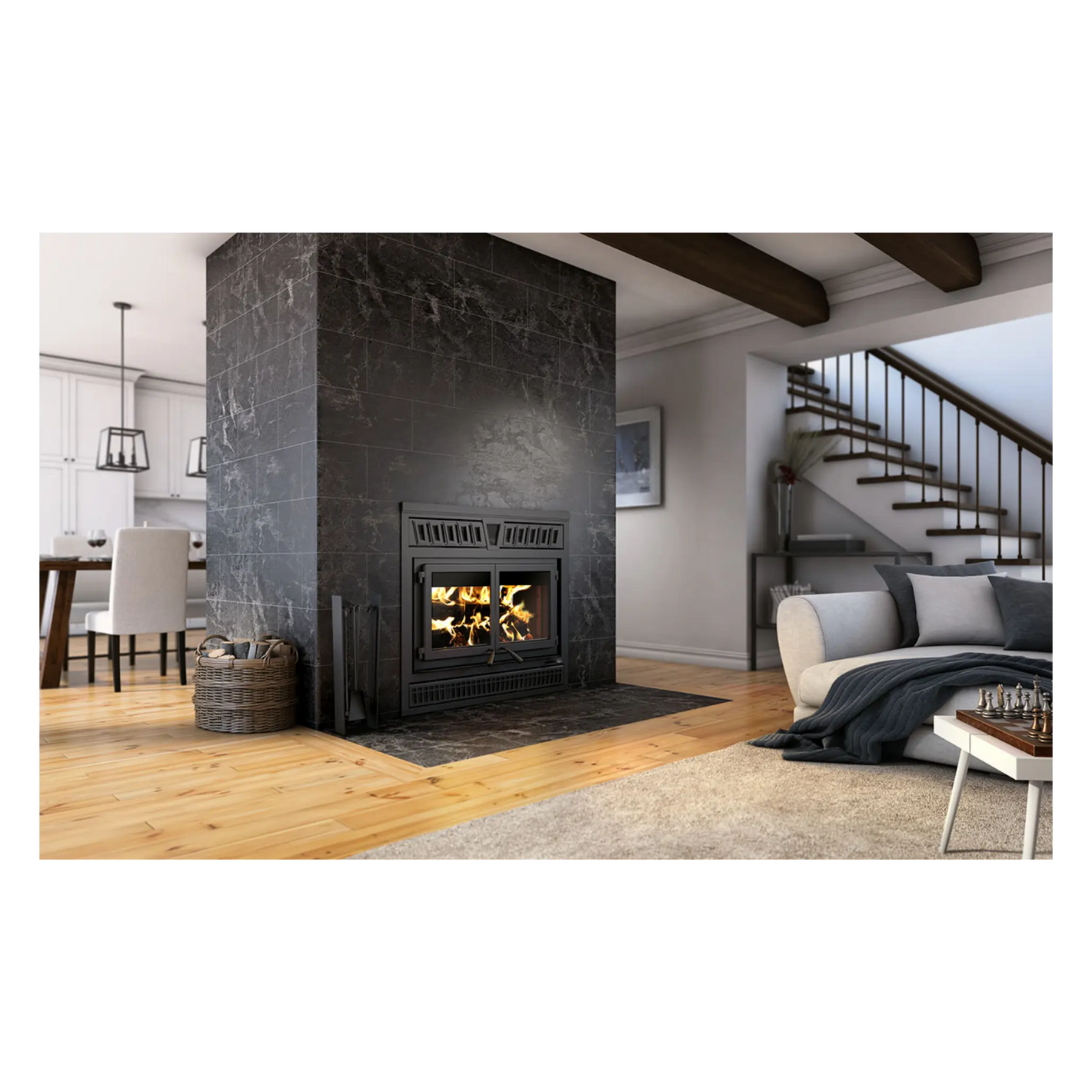 Valcourt Waterloo Wood Fireplace