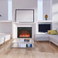Insert series electric fireplace