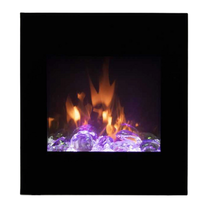 Lumina Corner Wall Mount Smart Electric Fireplace