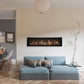 Panorama Deep Lumina Smart Electric Fireplace