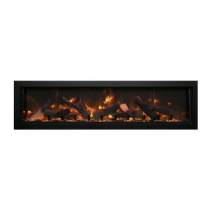 Panorama deep & xtra tall full view smart electric indoor outdoor fireplace